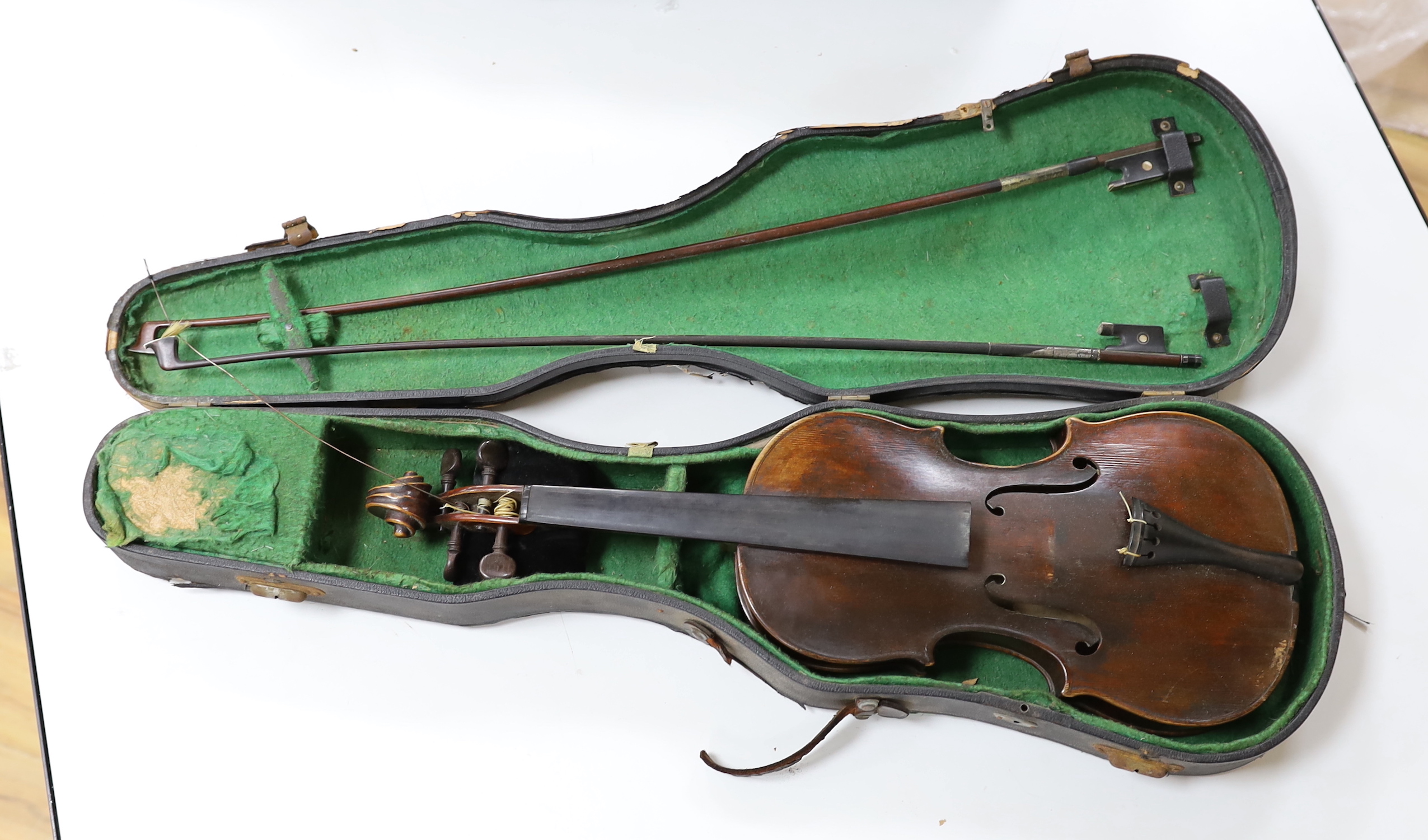 A 19th century English violin by George Craske